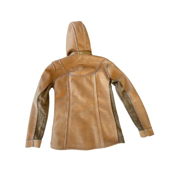 NWT Kuhl Large Dani Sherpa Lined Jacket MSRP$299 Tan NEW - Picture 9 of 13